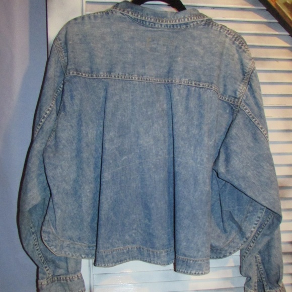 Liz Claiborne Lg Swing Jean Jacket - Picture 6 of 8